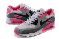 air max90 wmns nouvelle chaussures print net rose